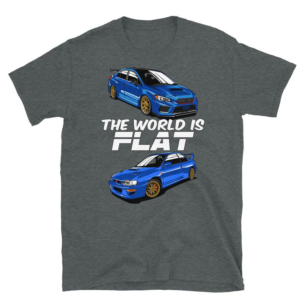 The World Is Flat Subie Shirt