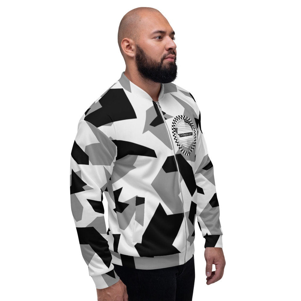 Car Enthusiast Digi Camo Bomber Jacket