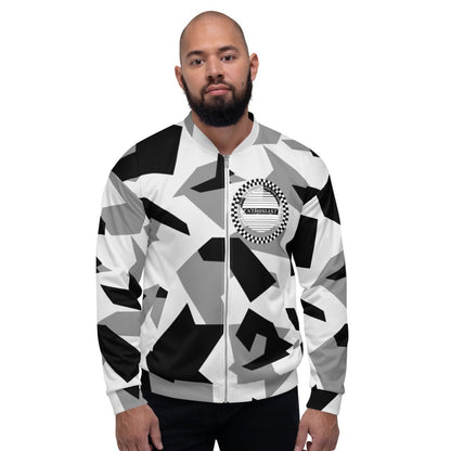 Car Enthusiast Digi Camo Bomber Jacket