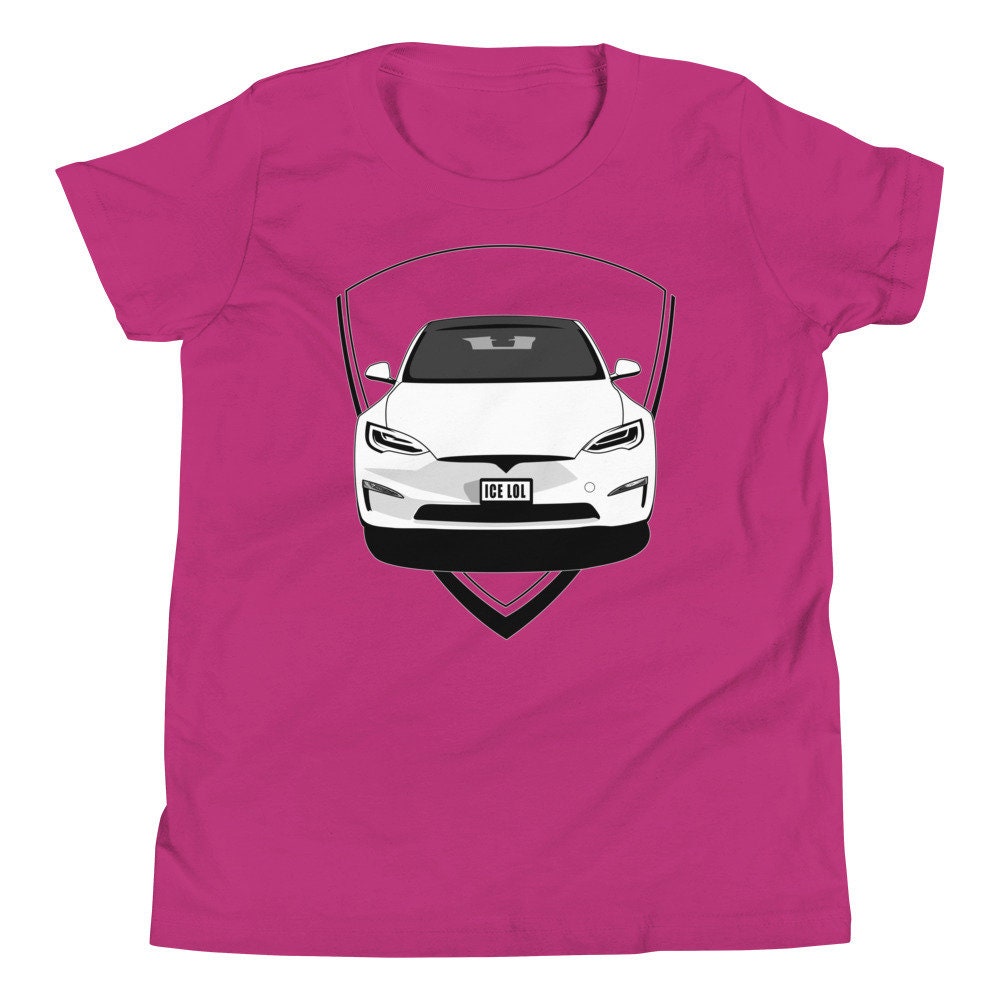 EV Electric Vehicle Youth Short Sleeve T-Shirt