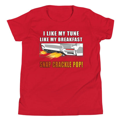 Snap Crackle Pop Tune Youth Short Sleeve T-Shirt