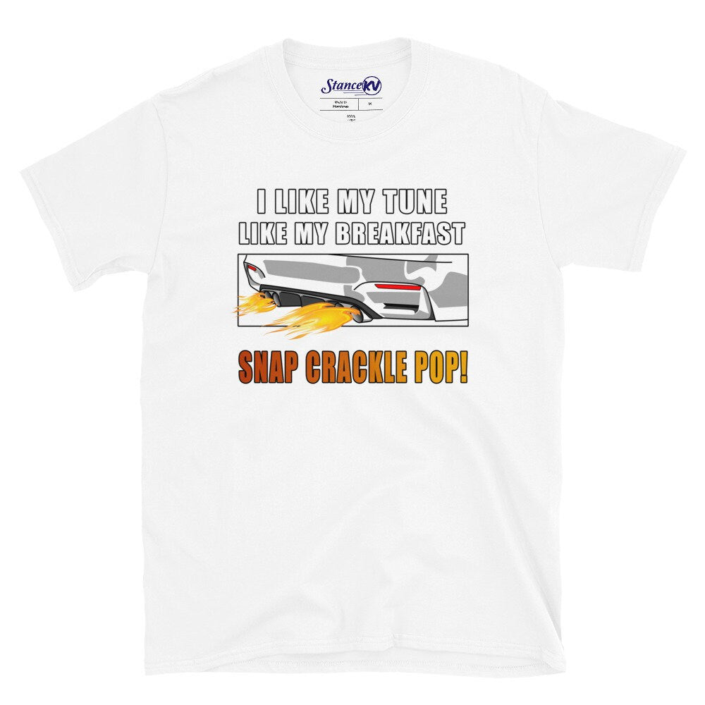 Snap Crackle Pop Tune Short-Sleeve Unisex T-Shirt