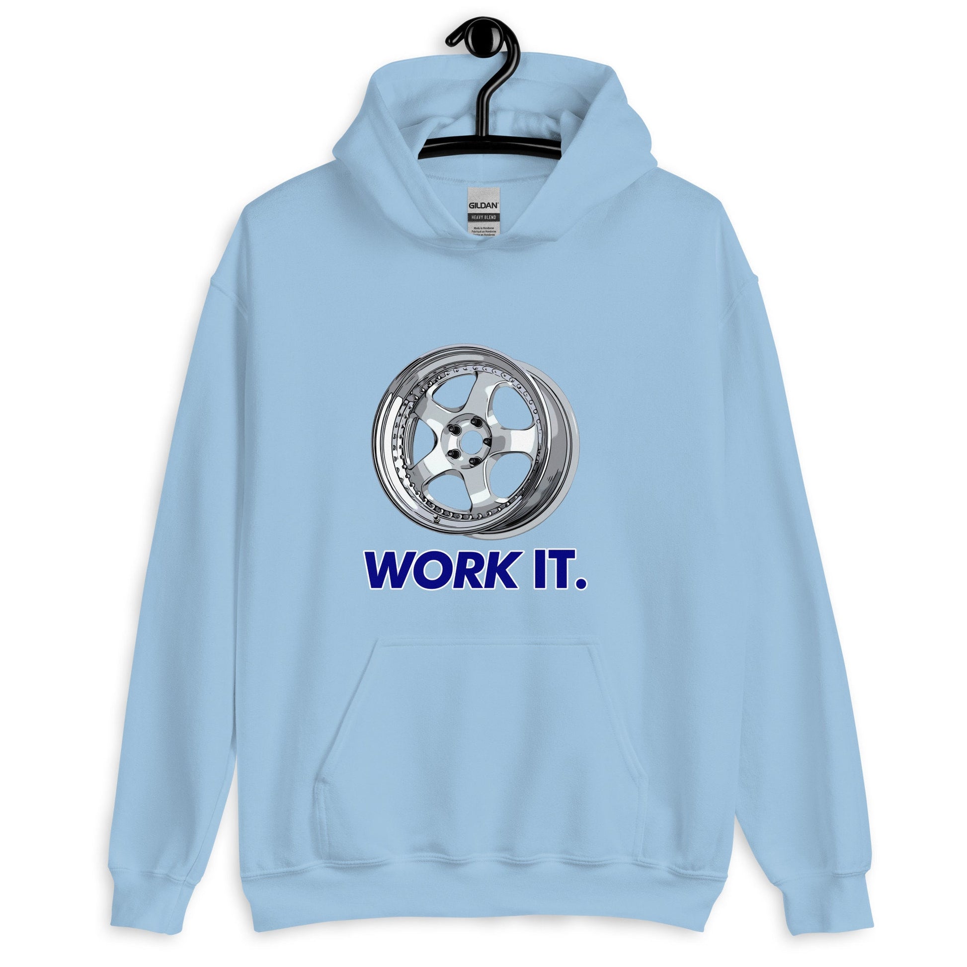 Work It JDM Wheel Hoodie