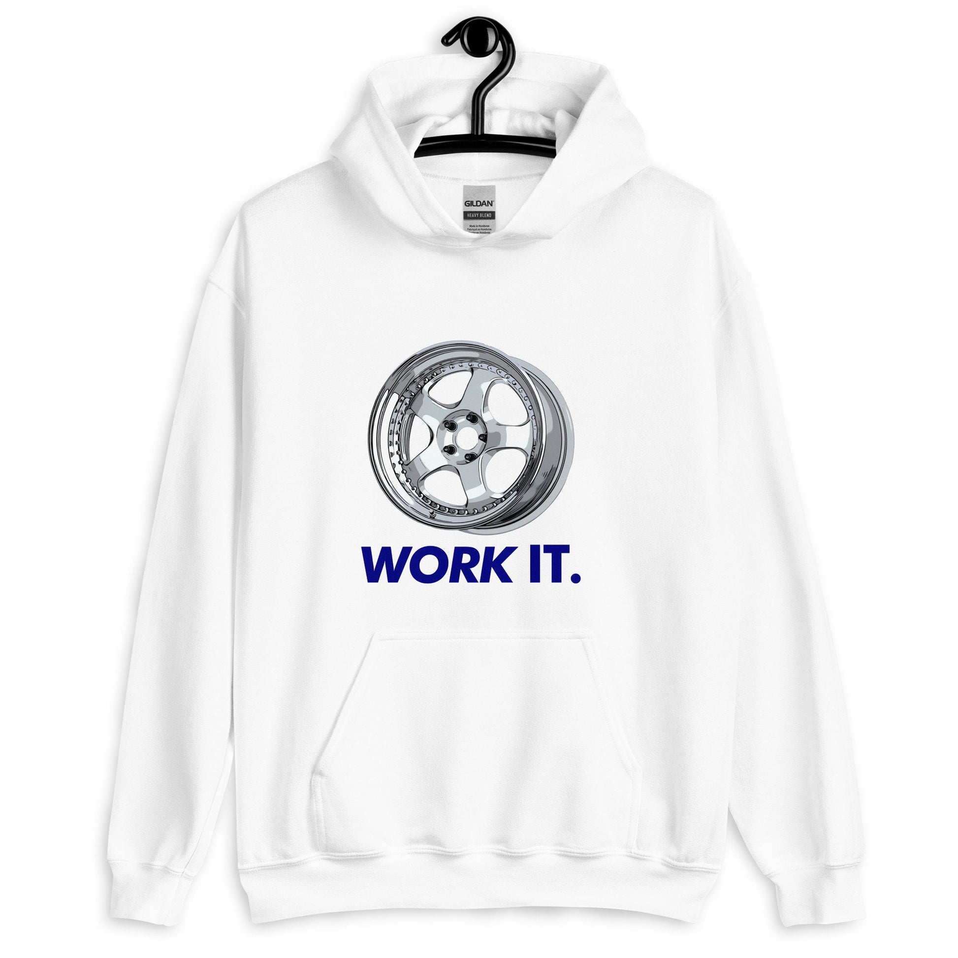 Work It JDM Wheel Hoodie