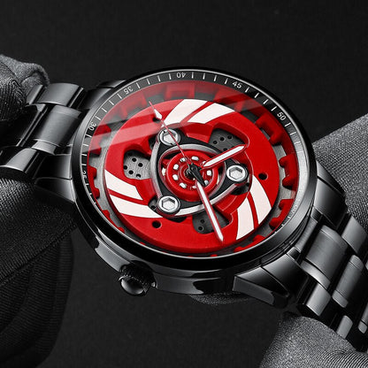 Gyro - Montre de roue en alliage Ducati, accessoires pour passionnés de voitures.