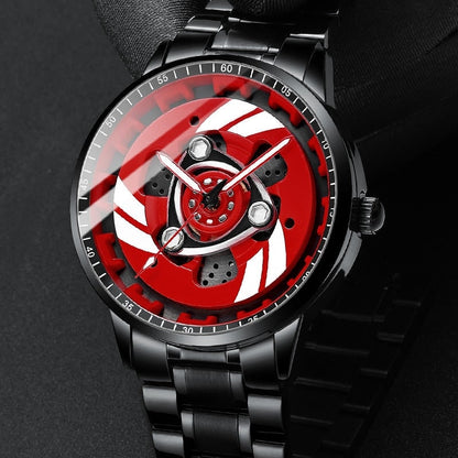 Gyro - Montre de roue en alliage Ducati, accessoires pour passionnés de voitures.