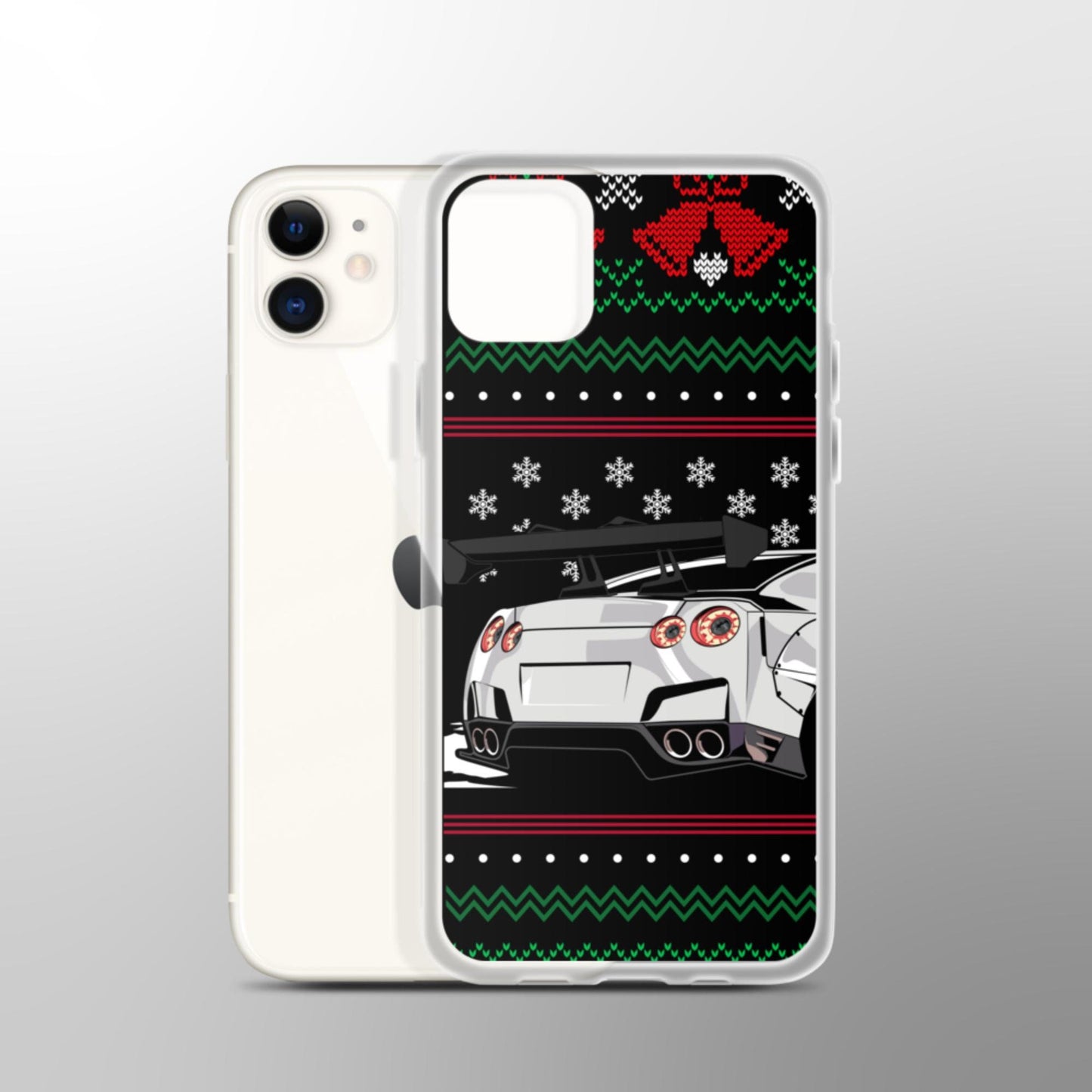 Coque iPhone de Noël Nissan Skyline R35 GT-R