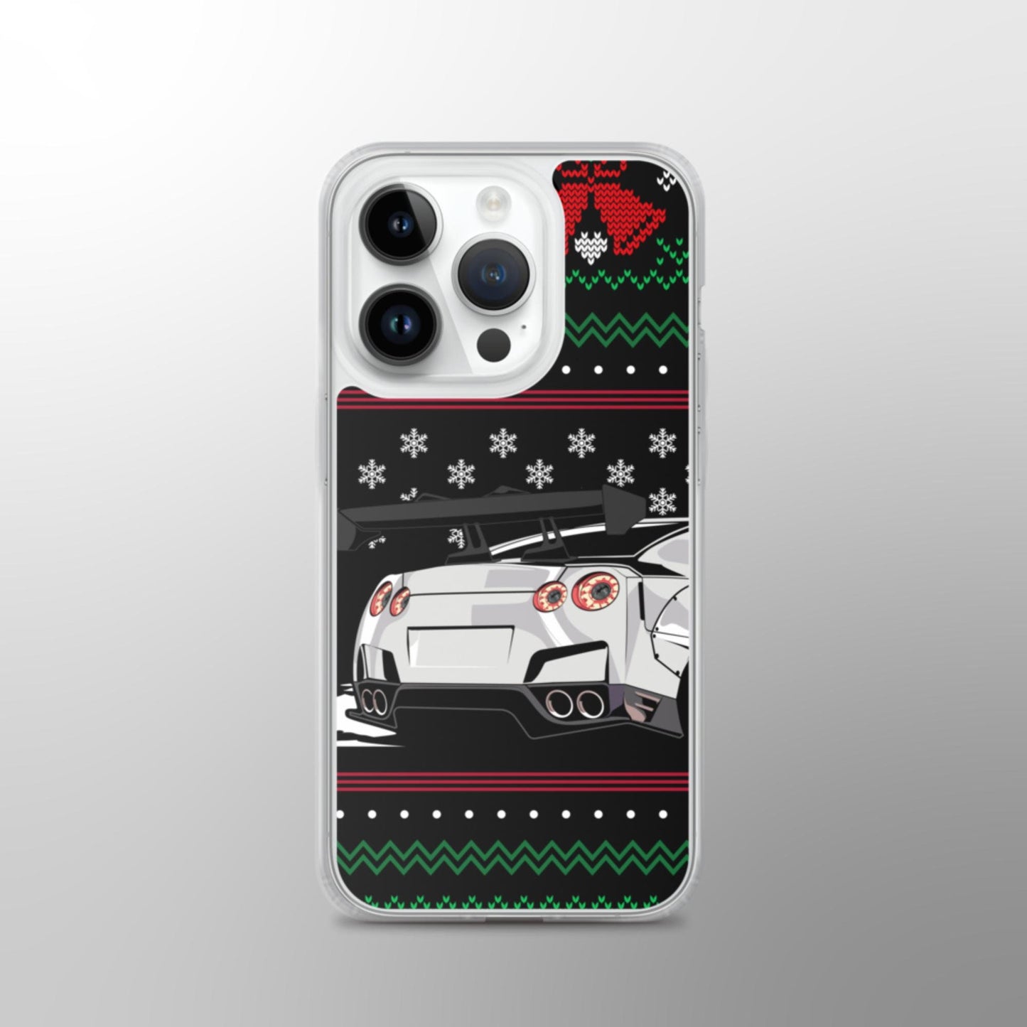 Coque iPhone de Noël Nissan Skyline R35 GT-R