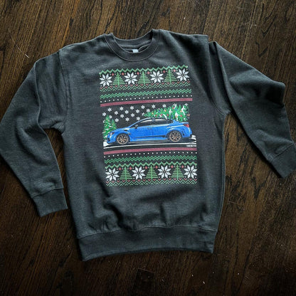 Pull de Noël moche - Subaru WRX STI