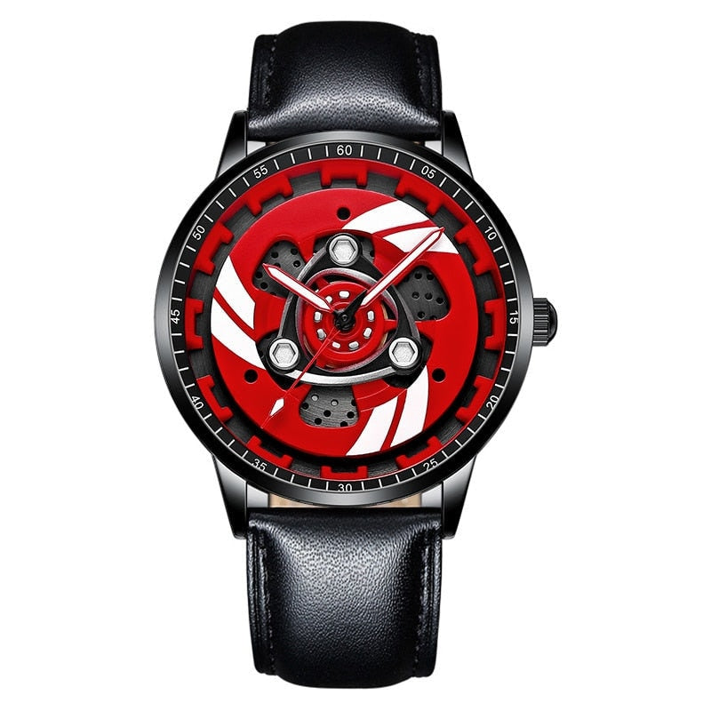 Gyro - Montre de roue en alliage Ducati, accessoires pour passionnés de voitures.