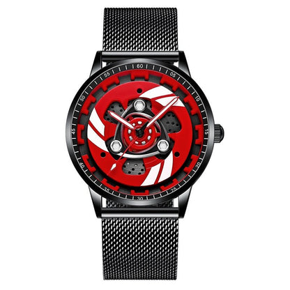 Gyro - Montre de roue en alliage Ducati, accessoires pour passionnés de voitures.