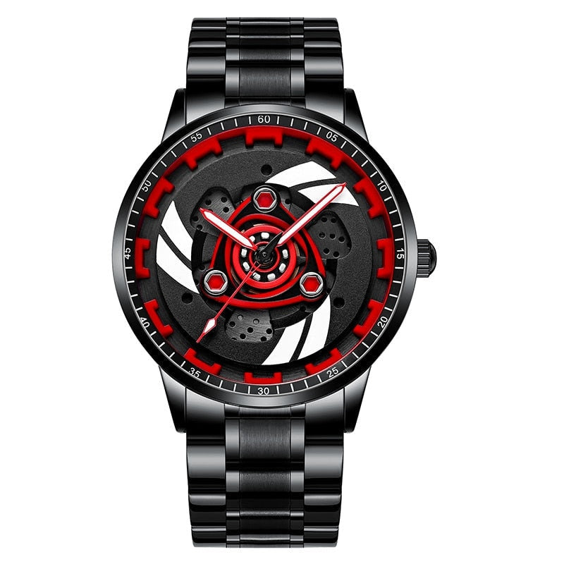 Gyro - Montre de roue en alliage Ducati, accessoires pour passionnés de voitures.