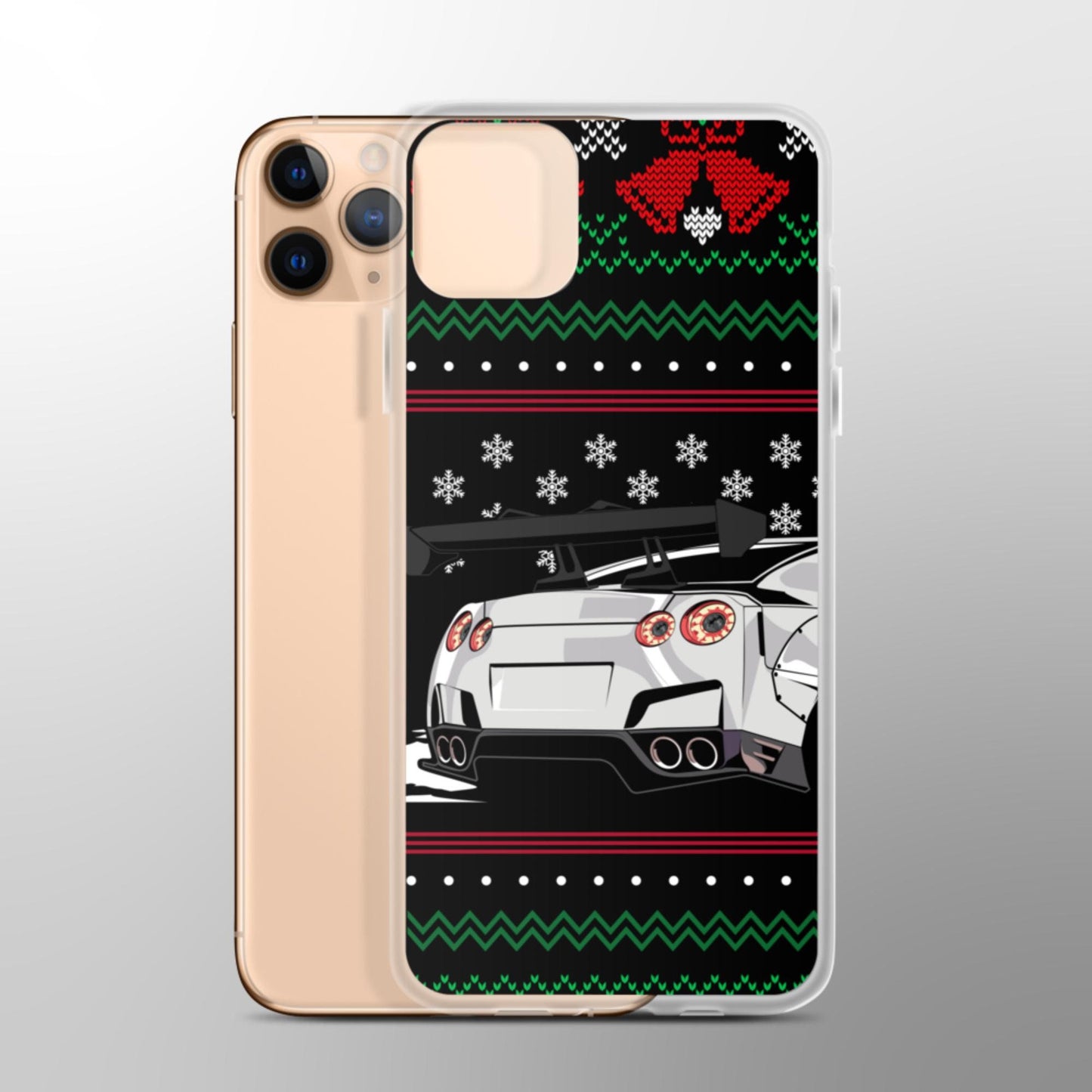 Coque iPhone de Noël Nissan Skyline R35 GT-R