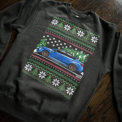 Pull de Noël moche - Subaru WRX STI