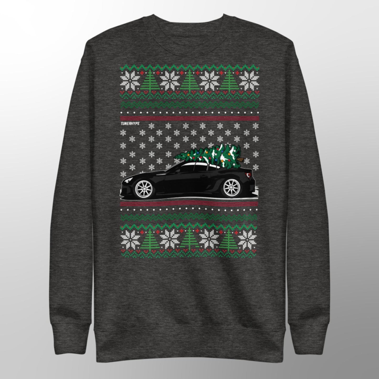 Pull de Noël moche – Subaru BRZ / Toyota 86-FRS en noir