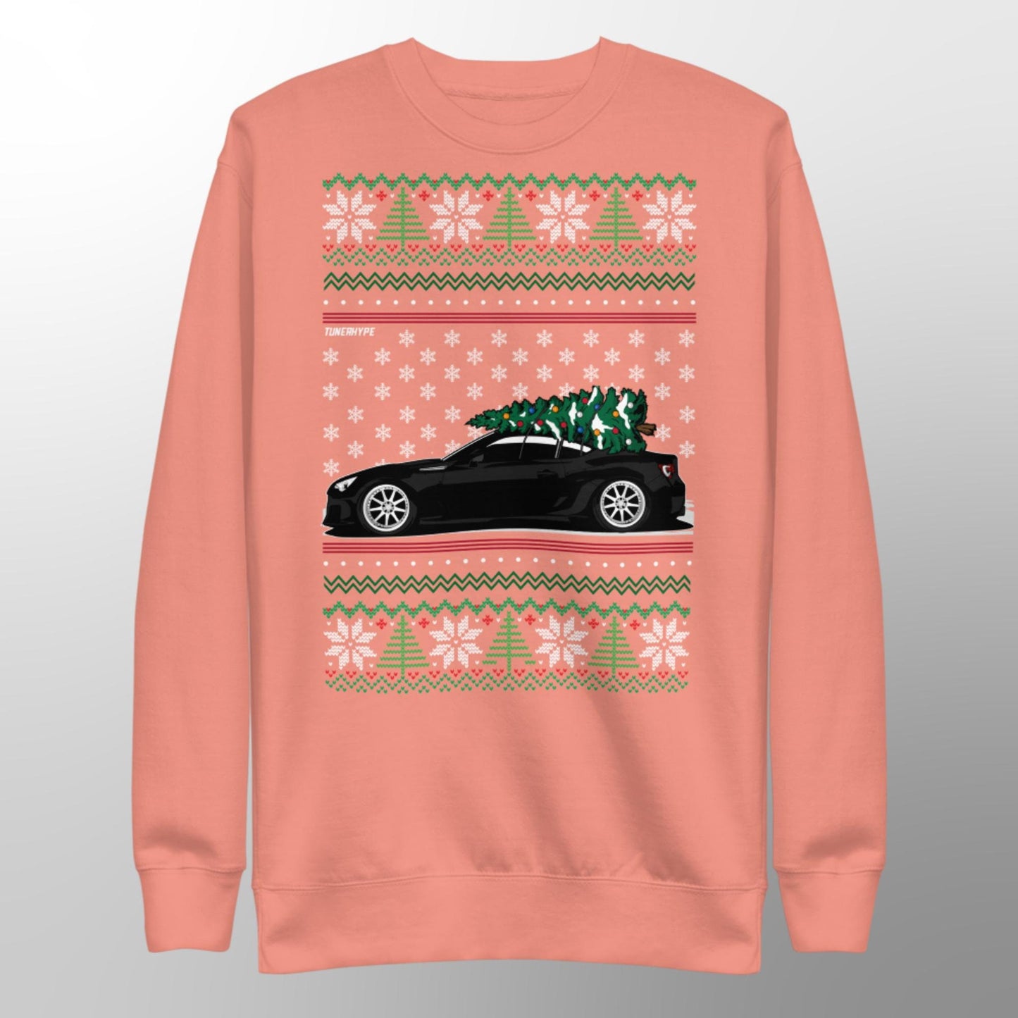 Pull de Noël moche – Subaru BRZ / Toyota 86-FRS en noir