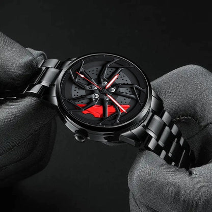 Gyro - Montre de roue en alliage McLaren, accessoires pour passionnés de voitures.