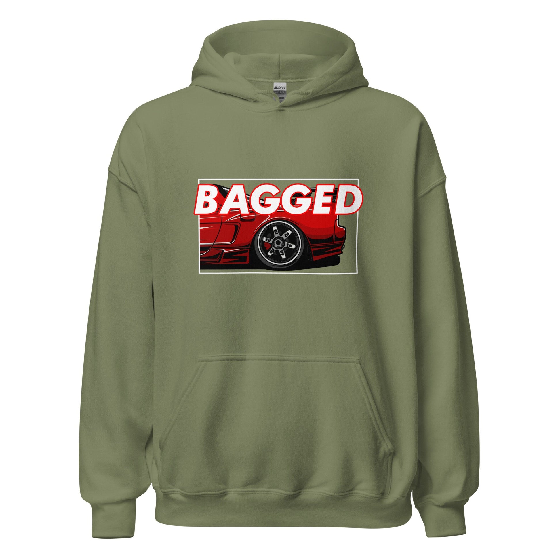 Bagged Wheel Stance Unisex Hoodie