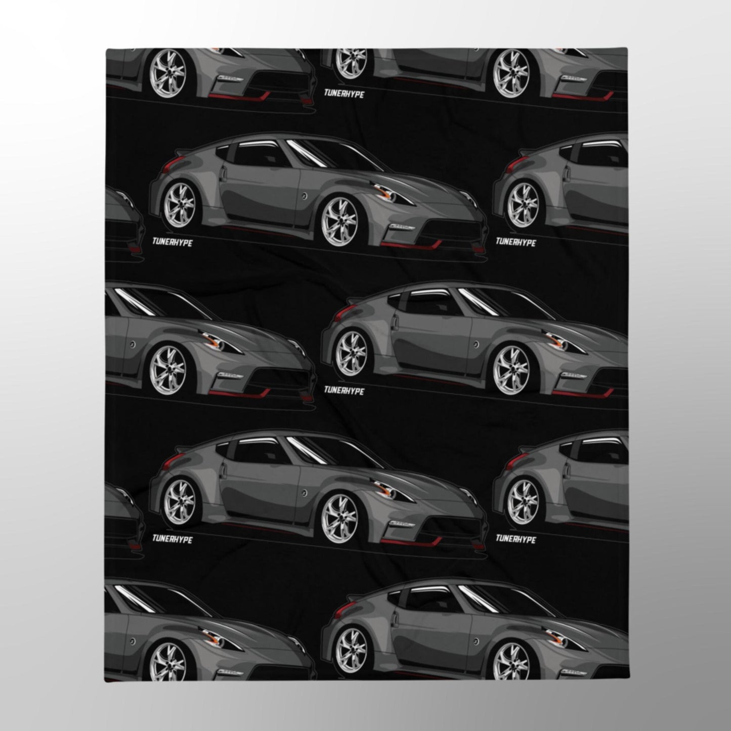 Couverture imprimée sur toute la surface de l'édition Nismo de Nissan 370z - Cadeau de vacances Car Guy, cadeau de Noël amusant, cadeau Nissan 350z, cadeau Nismo