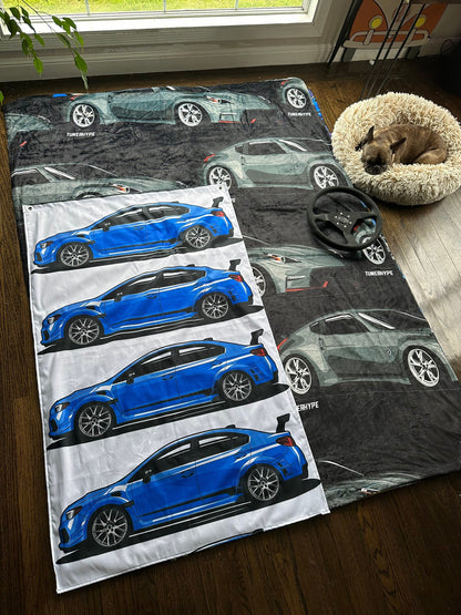 Couverture imprimée sur toute la surface de l'édition Nismo de Nissan 370z - Cadeau de vacances Car Guy, cadeau de Noël amusant, cadeau Nissan 350z, cadeau Nismo