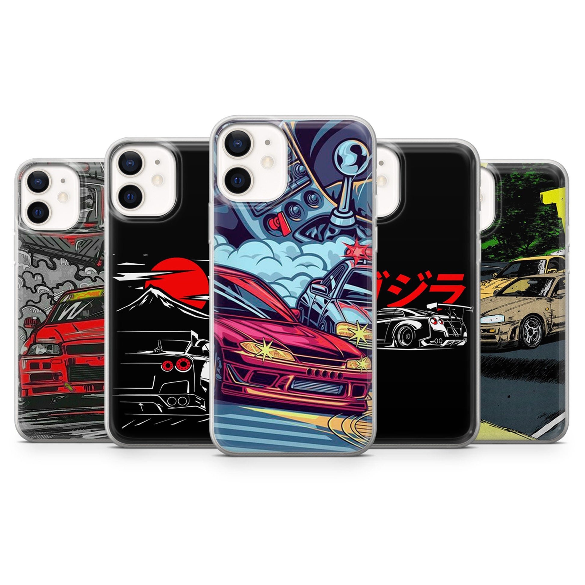 JDM Grime Reaper Custom iPhone 13 14 15 Case | Pro, Pro Max, Plus, Mini