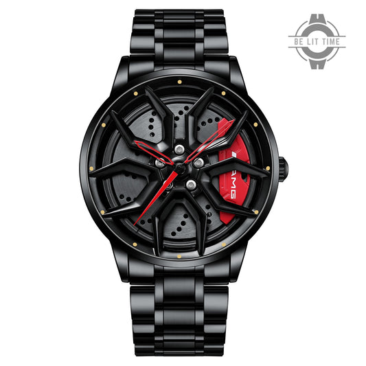 Montre de roue en alliage statique Mercedes Petronas S550, accessoires pour passionnés de voitures