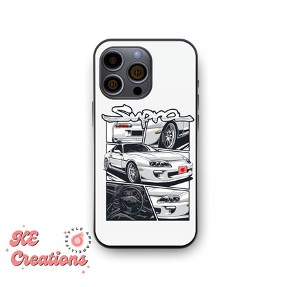 Coque personnalisée JDM Eclipse pour iPhone 13, 14 et 15 | Pro, Pro Max, Plus, Mini