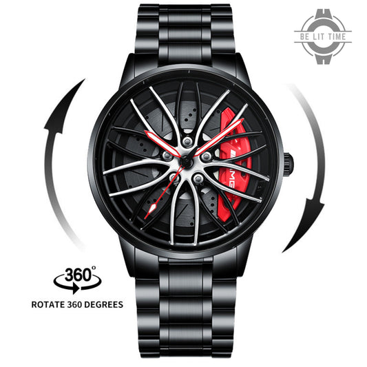 Montre de roue en alliage Gyro Mercedes Petronas C63, accessoires pour passionnés de voiture.