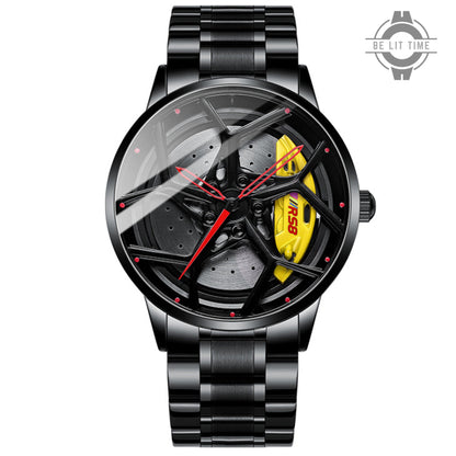 Montre de roue en alliage statique Audi Vorsprung RS8, accessoires pour passionnés de voitures.