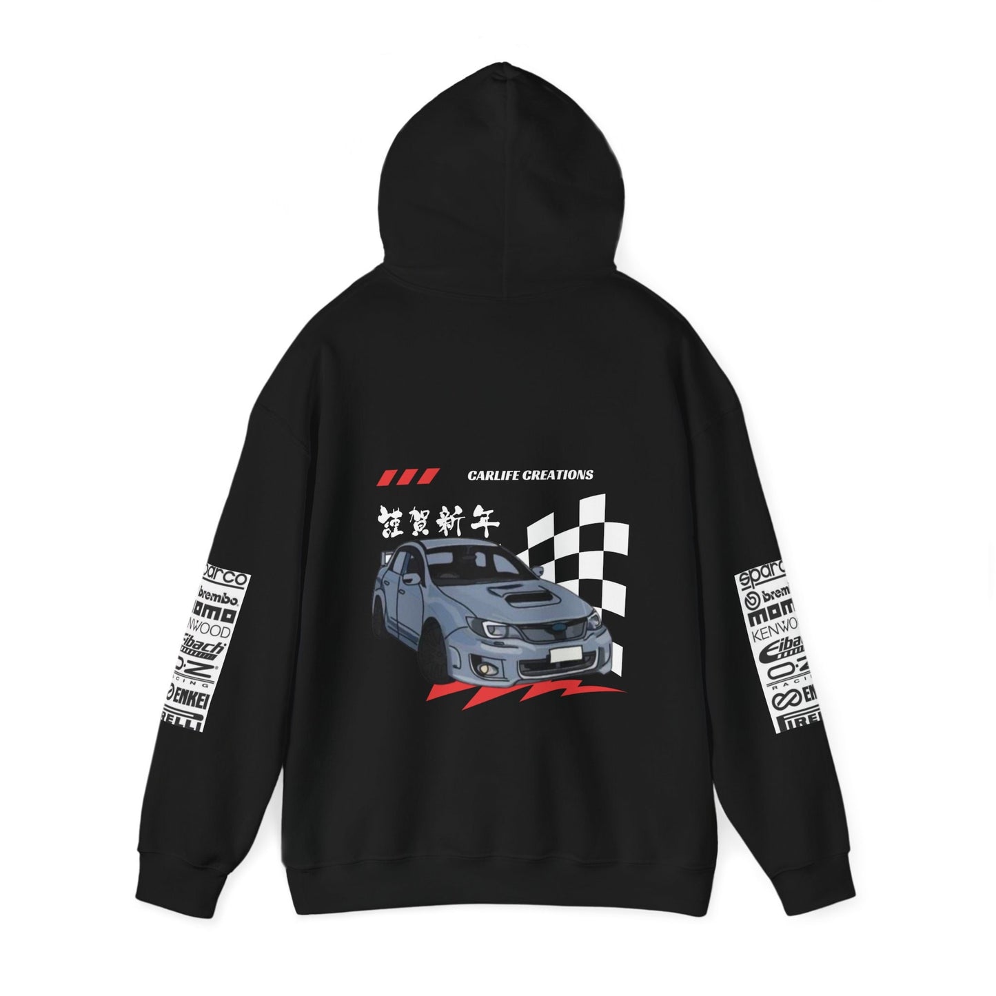 Subaru Sti Hooded Sweatshirt