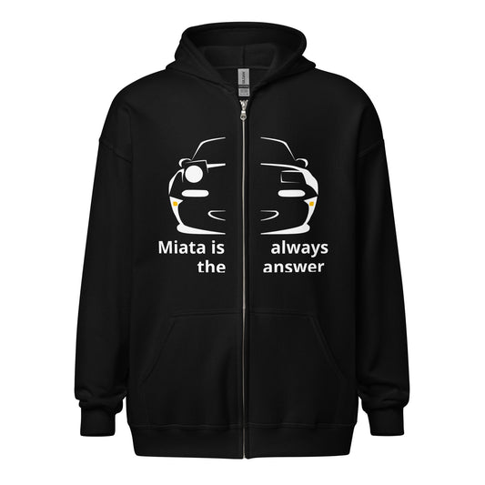 Always The Answer Zip Hoodie