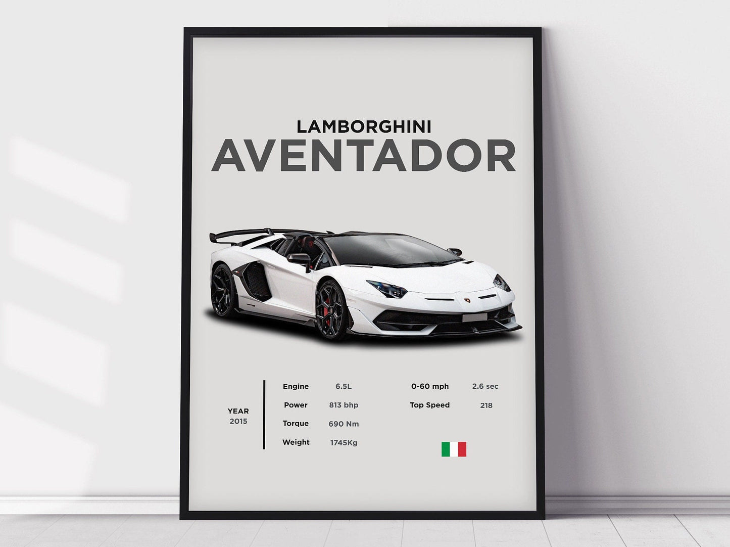 Lamborghini Aventador Poster Print, Boys Room Decor, Home Office Art, Room Decor, Digital Posters, Car Posters