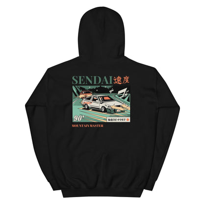 Embroidered "Mountain Master" JDM Hoodie