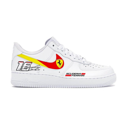 Formula 1 Scuferia Ferrari Sneakers Airforce1, Ferrari Sneakers, Personalized Gifts, Anniversary Gifts, Handmade, Handpainted, Custom Shoes