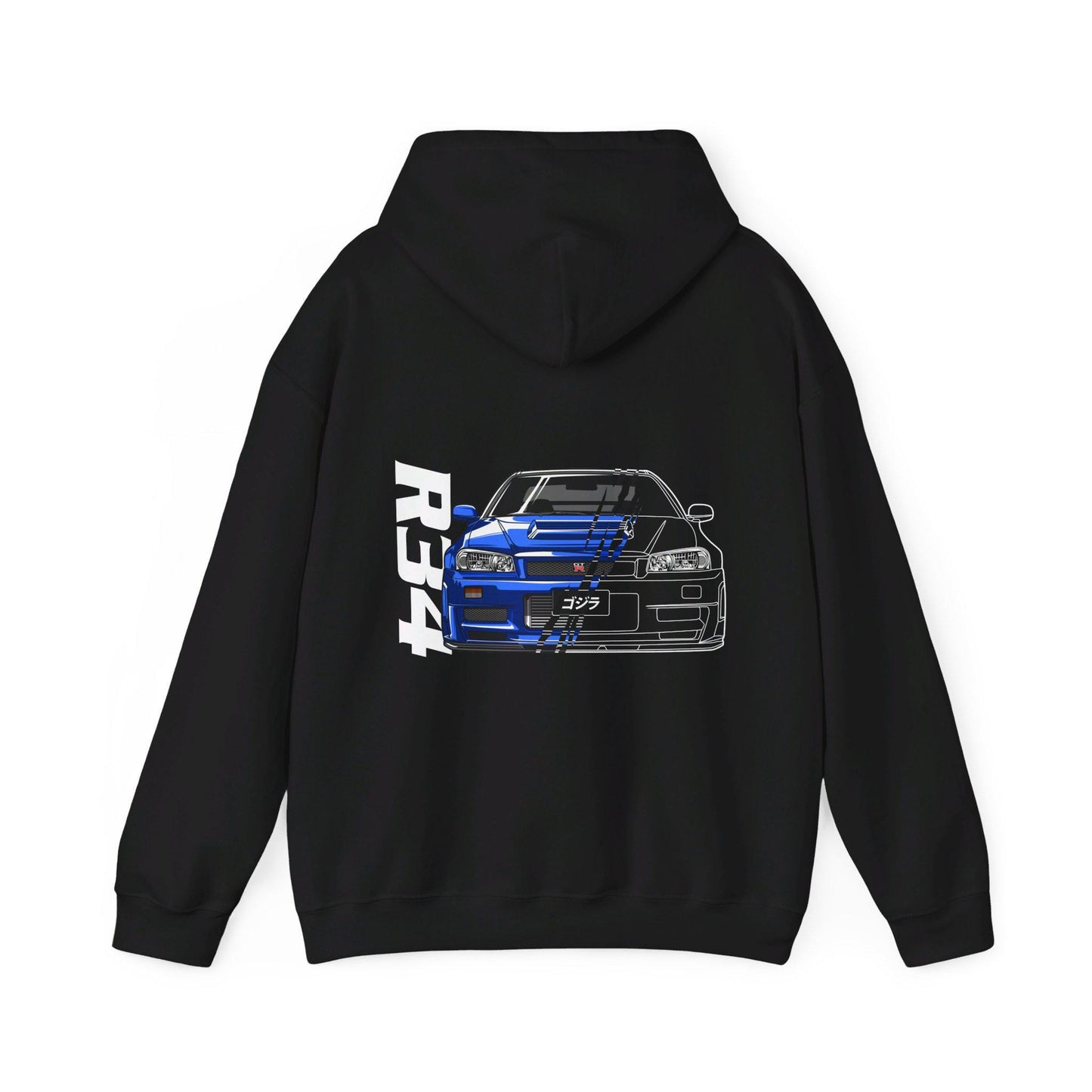 R34 POWER FRONT Unisex Heavy Blend Hoodie