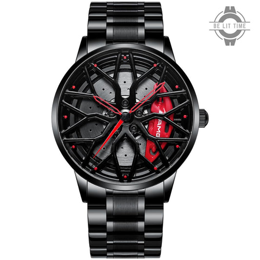 Montre de roue en alliage statique Mercedes Petronas G63, accessoires pour passionnés de voiture.