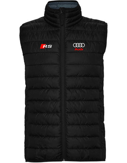 Doudoune sans manches pour homme brodée AUDI RS