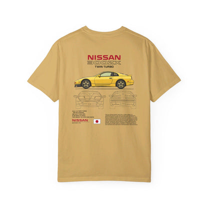 Nissan 300ZX Twin Turbo Shirt - Fairlady Z - JDM Icon Tee, Cool Unisex Top, Casual Car Shirt, Unique Graphic Sports Car Apparel